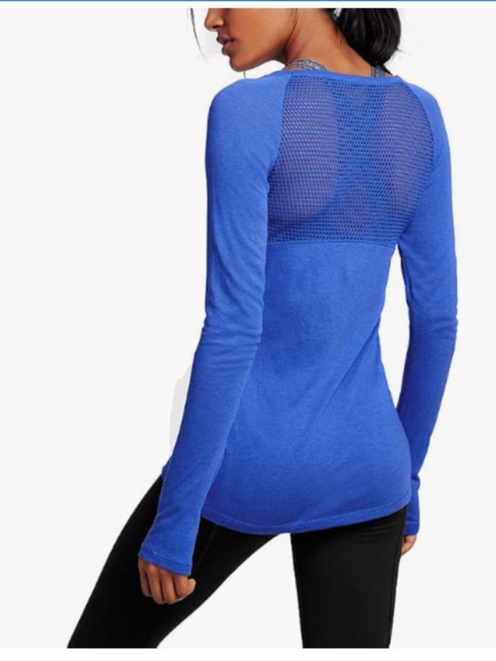 Women's Long Sleeve Stretchy Top Solid Color Fashion T Shirt-2XL
